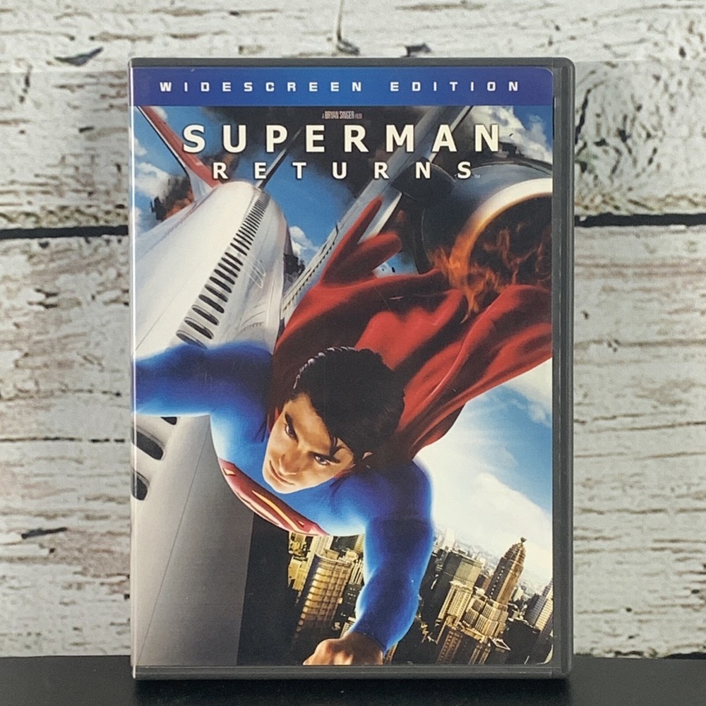 Superman Returns (DVD,‎ 2006) Brandon Routh, Kate Bosworth, James Marsden